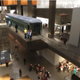 The Era of Segregation Gallery, including the segregation train car. (Credit: National Museum of African American History and Culture.)